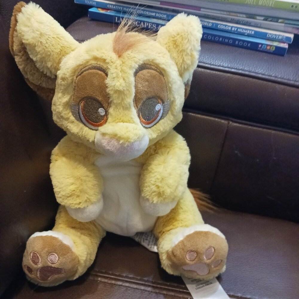 The Lion King Baby Simba 9" Plush Cub Stuffed Animal Disney